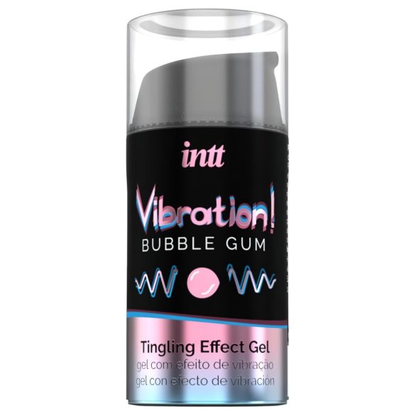 Intt Vibração! - vibrador líquido - chiclete (15ml)