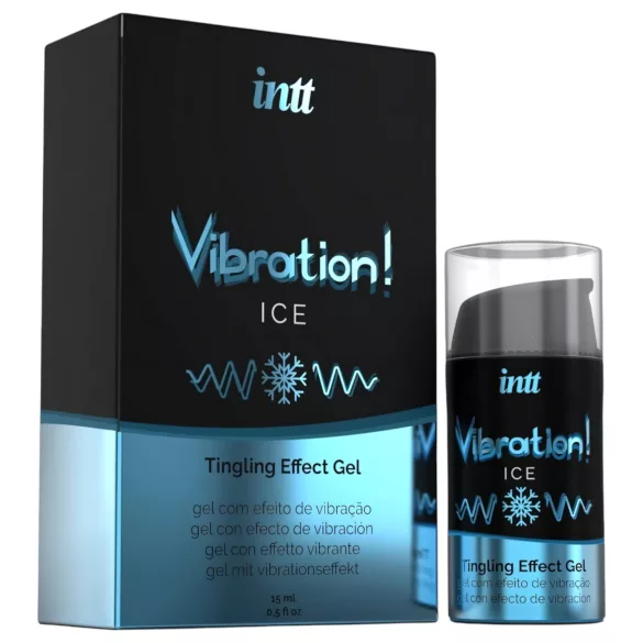 Intt Vibration! - vibrador líquido - gelo (15 ml)
