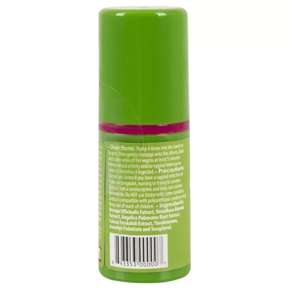 Zestra - gel estimulante íntimo para mulheres - 12ml