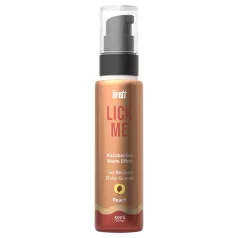   Intt Lick Me - gel lubrificante com efeito quente - pêssego 50ml