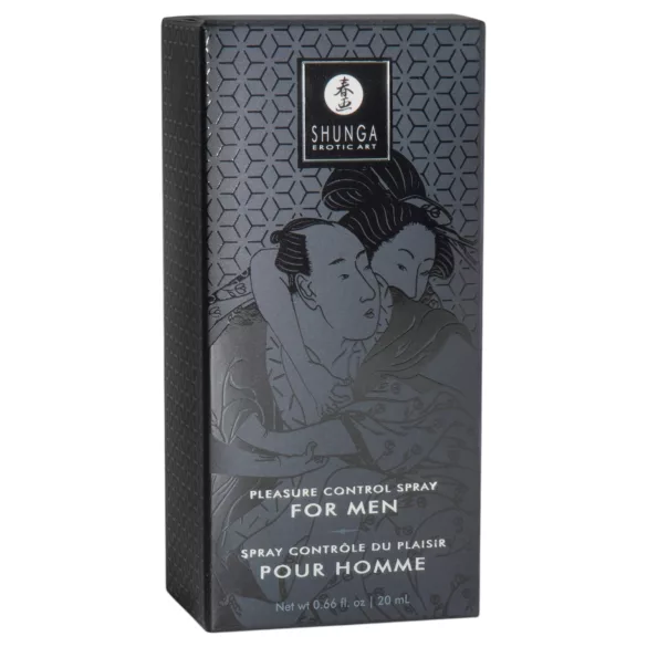 Shunga Pleasure Control - spray retardante para homens (20 ml)