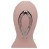 Lonely - vibrador rosa à prova d'água com sucção e lambida, recarregável