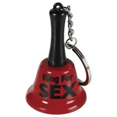 Chaveiro com sininho para chamar para sexo
