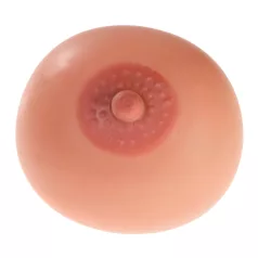 Stresszlabda - bola antiestresse seio feminino cor natural