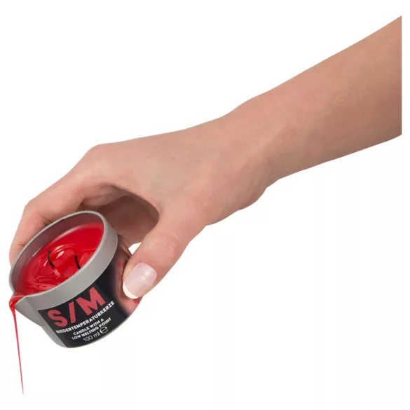 BDSM - vela para massagens quentes - parafina corporal - 100ml