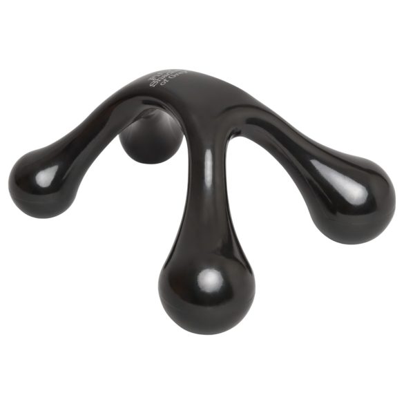 Cinza Sedutor: Massageador Corporal (Preto)