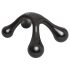 Cinza Sedutor: Massageador Corporal (Preto)