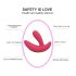 Cotoxo Saddle - Vibrador de Próstata com Controle Remoto (Vermelho)