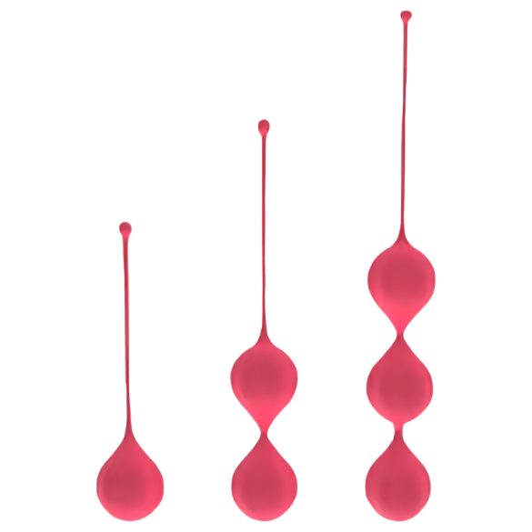 Cotoxo Belle - Conjunto 3 bolas Ben Wa (vermelho)