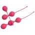 Cotoxo Belle - bolas de pompoarismo 3 peças - silicone vermelho
