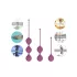 Cotoxo Belle - bolas Ben Wa - kit 3 peças - roxo