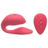 Cotoxo Cupid 2 - vibrador para casal com controle remoto - silicone vermelho