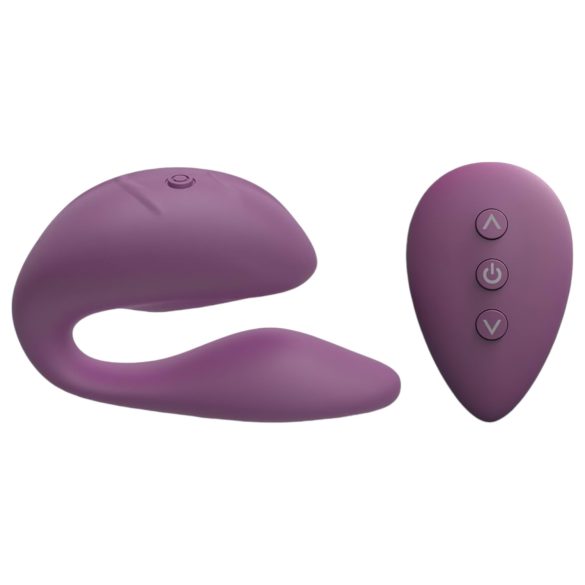 Cotoxo Cupid 2 - Vibrador para Casal com Controle Remoto (Violeta)