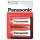 Panasonic - Pilha baby R14 C - pacote com 2 unidades