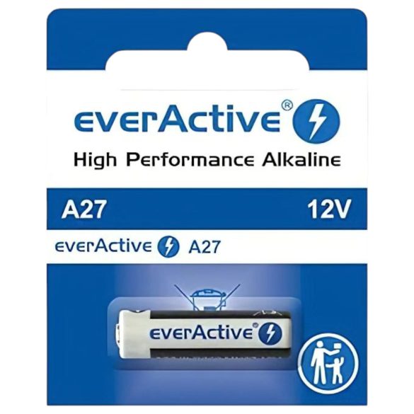 Pilha 12V (27A, MN27) - 1un