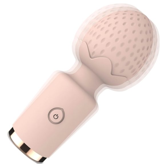 Sunfo Morango - mini vibrador massajador à prova d'água (rosa)