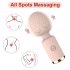 Sunfo Morango - mini vibrador massajador à prova d'água (rosa)