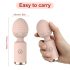 Sunfo Morango - mini vibrador massajador à prova d'água (rosa)