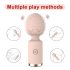 Sunfo Morango - mini vibrador massajador à prova d'água (rosa)