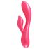 LP Jessica - Vibrador inteligente e resistente à água com braço clitoriano (rosa)