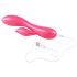 LP Jessica - Vibrador inteligente e resistente à água com braço clitoriano (rosa)