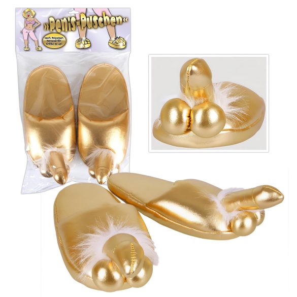 Chinelo Divertido - Dourado