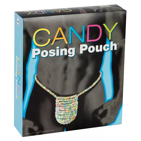 Doce - tanga comestível masculina - multicolorido