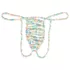 Doce - tanga comestível masculina - multicolorido