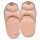 Pantufas de pelúcia naturais - formato de seio