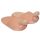 Pantufa pelúcia pênis - Bege