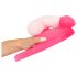 Pantufas de pelúcia rosa - formato de pênis