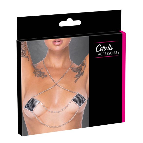 Cottelli - adesivo decorativo para mamilos (prata)