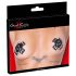 Cottelli - Adesivo de Mamilo com Piercing (Preto)