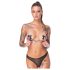 Cottelli - Adesivo de Mamilo com Piercing (Preto)