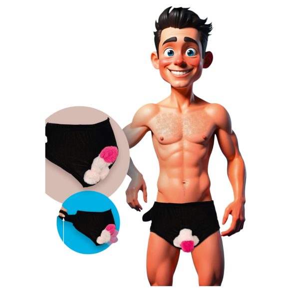 Cueca com Bomba (preta)