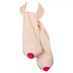 Cicis - cachecol erótico peito feminino - bege