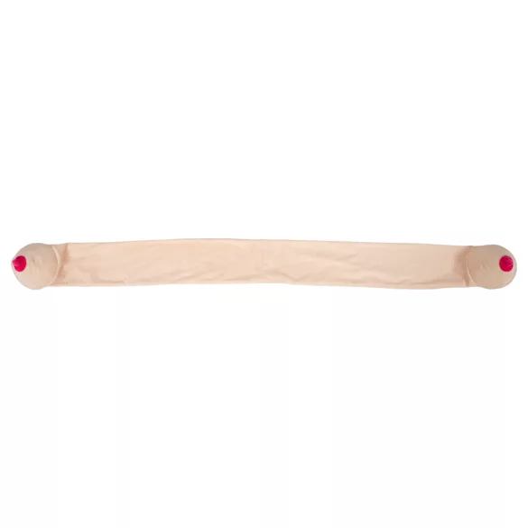 Cicis - cachecol erótico peito feminino - bege