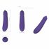 Lonely - Vibrador berinjela roxo