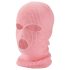 Balaclava rosa - máscara erótica com 3 aberturas