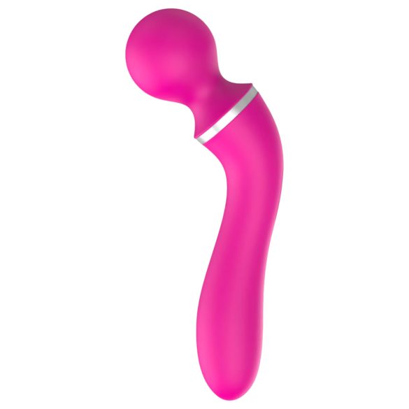 Solitude 2em1 - massageador e vibrador G com 3 acessórios (rosa)
