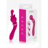 Solitude 2em1 - massageador e vibrador G com 3 acessórios (rosa)