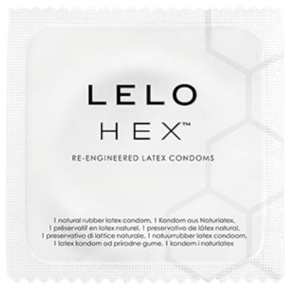 LELO Hex Original - preservativo de luxo (1 unidade)