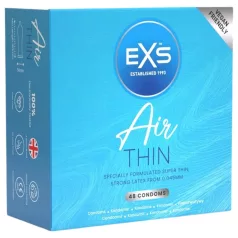   EXS Air Thin - preservativo ultra fino de látex - caixa com 48 unidades