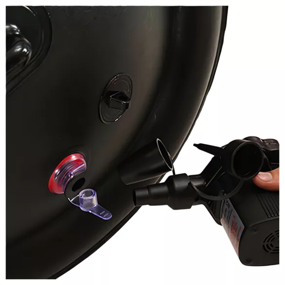 Magic Pillow - Mobiliário sexual inflável BDSM - com algema - grande vermelho