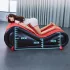 Almofada Mágica Desirel - Mobiliário sexual BDSM insuflável - com algemas (vermelho)