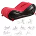 Magic Pillow - Mobiliário sexual inflável BDSM - com algema - grande vermelho