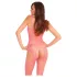 Rene Rofe - bodystocking arrastão - pink - tamanho S-L