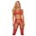 Mapalé - Conjunto de Lingerie com Cinta-liga (vermelho)