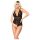 Mapalé - Body rendado aberto (preto) - XL