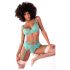Mapalé - conjunto de lingerie rendada (turquesa)